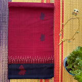 Uttara handwoven Siddipet gollabhama saree with blouse - The Maggam Collective