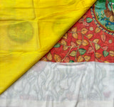 Nalinakanthi Kalamkari on Mangalgiri silk