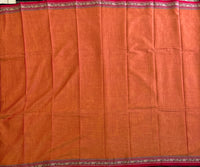 Tangerine Meeting Narayanpet cotton saree