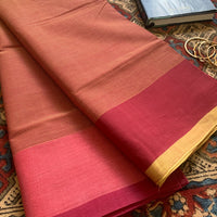 Corner office - Handwoven Mangalgiri Cotton saree