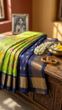 Anasuya pure silk Rajkot style Ikat saree