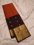 Kanjalochana handwoven pure silk Kanjivaram saree