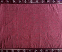 Krithi handwoven Patteda Anchu saree baby kolam print with blouse