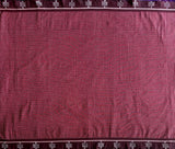 Krithi handwoven Patteda Anchu saree baby kolam print with blouse
