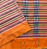 Cassata mercerised Puttapaka Ikat cotton saree