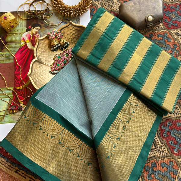 Harita Handwoven Guntur 120 Count Heritage Cotton Saree