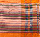 Cassata mercerised Puttapaka Ikat cotton saree
