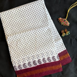 Saradha Sungudi cotton saree