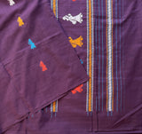 Rathikala handwoven Siddipet gollabhama saree - The Maggam Collective