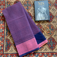 Royal rhapsody - Handwoven Mangalgiri Cotton saree
