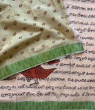 Aniha Bapu Ramayana print on Mangalgiri cotton