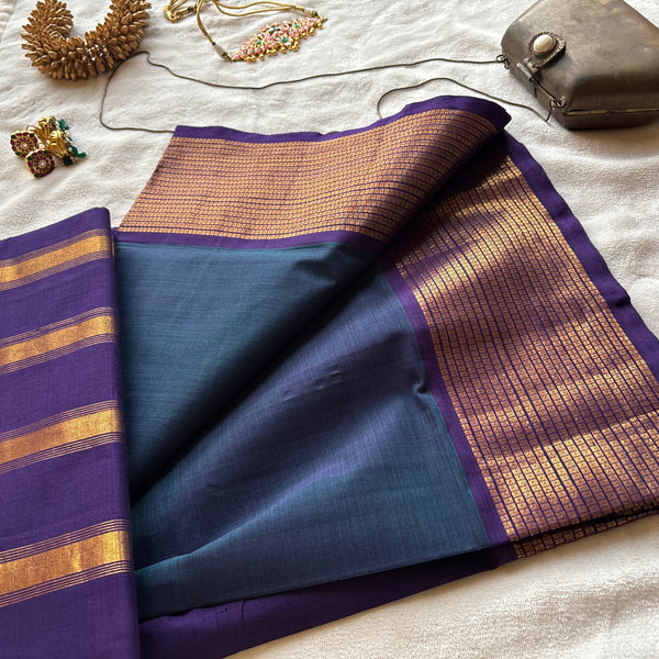 Kahaani Guntur Handwoven Premium 120 Count Cotton Saree