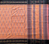 Satyaki handwoven Muthyampet mercerised cotton saree