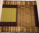 Vasanthi handwoven pure silk Kanjivaram saree