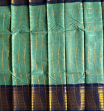 Gopuram border zari Kattam Sungudi saree with blouse