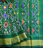 Ratnavali pure silk Rajkot patola Ikat saree