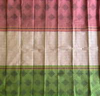Nityaklinna Kanchi cotton muppangu / mubbagam saree Pichwai printed