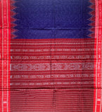 Almost never blue - simple Ikat saree from Ganjam