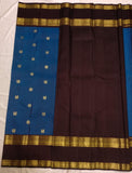 Trikalajna pure silk kanjivaram saree