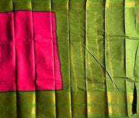 Mrigakshi Double border Sungudi saree