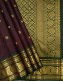Ni नी Satyabhama handwoven pure silk Kanjivaram