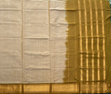 Madhivadhani Handwoven Guntur 120 Count Cotton Saree
