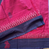Uttara handwoven Siddipet gollabhama saree with blouse - The Maggam Collective