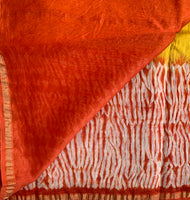 4 a.m. - Shibori chanderi silk cotton saree - best price