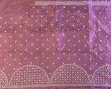 Kundanika kutch hand embroidery on silk