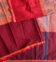 Svargatih Kanchi cotton muppangu / mubbagam saree kolam printed