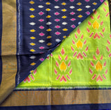 Anasuya pure silk Rajkot style Ikat saree