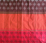 Vahnivasini Kanchi cotton muppangu / mubbagam saree kolam printed