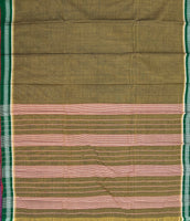 Cafe trumpet meditations handwoven Narayanpet cotton saree