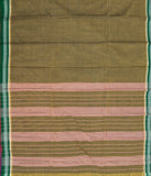 Cafe trumpet meditations handwoven Narayanpet cotton saree