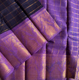 Tripura dancer border zari Kattam Sungudi saree with blouse