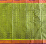 Valarmathi Kanchi cotton saree annapakshi Rudraksha motifs