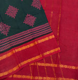 Divya Sungudi saree with Kolam