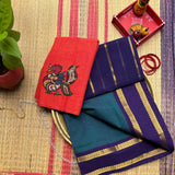 Archana Handwoven Guntur 120 Count Cotton Saree