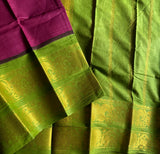 Samiksha Double border Sungudi saree