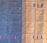 Kadanad kaleidoscope - handwoven silk Chinnalampattu