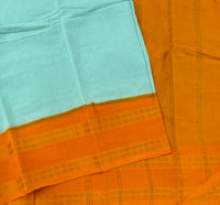 Mridhula Rettai Pettu border Sungudi cotton saree