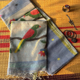 Arunima Linen by tissue Jamdani saree with blouse - The Maggam Collective
