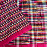 Chakrika - multi-coloured cotton Patola Ikat saree