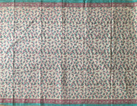 Prisha - Sanganeri block printed mul cotton saree