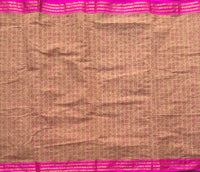 Poongodi Chettinad cotton saree with Tamil script print