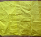 Bright Walden handwoven cotton Mangalgiri with Nizam border - The Maggam Collective