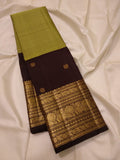 Vasanthi handwoven pure silk Kanjivaram saree