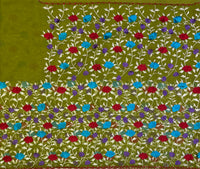 Anahita resham kota saree with Parsi gara embroidery