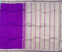 Vikrama zero zari pure silk handwoven kanjivaram saree ga