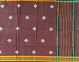 Kannagi Handwoven Venkatagiri saree with embroidered kolams